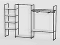Стеллаж для одежды К-1708 в стиле Loft